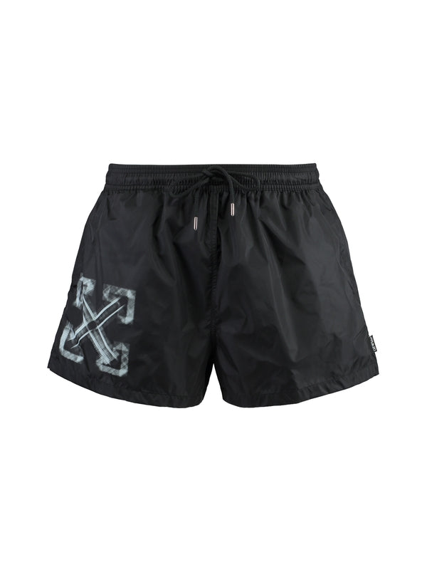 Arrow Logo Nylon Swim Pants