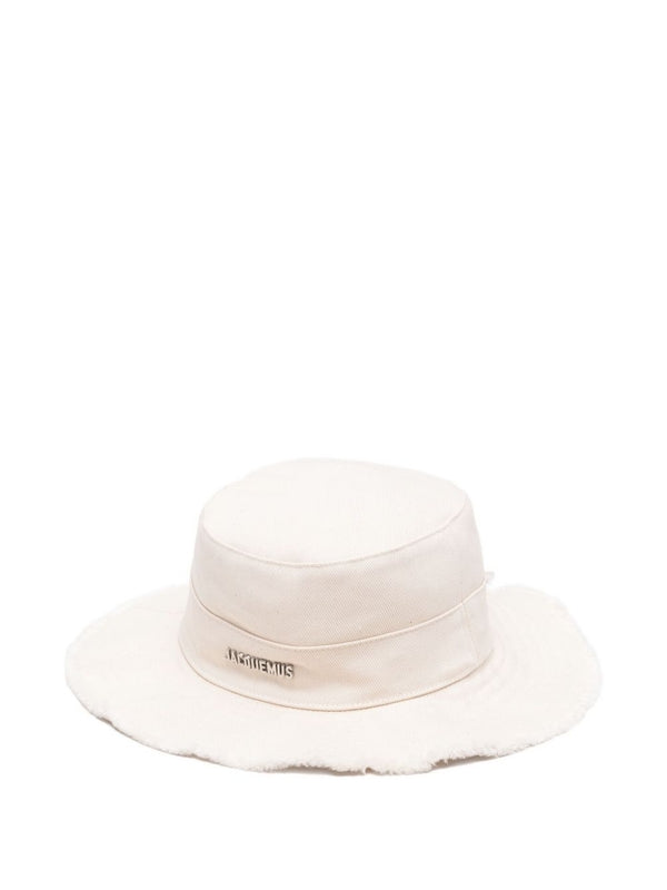 Jacquemus Ivory Bucket Hat