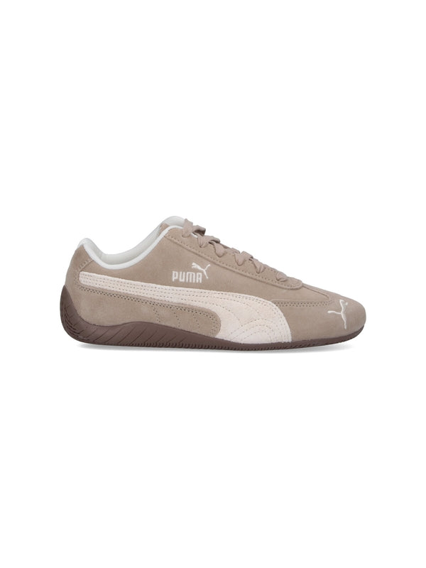 Puma Beige Low Top Sneakers