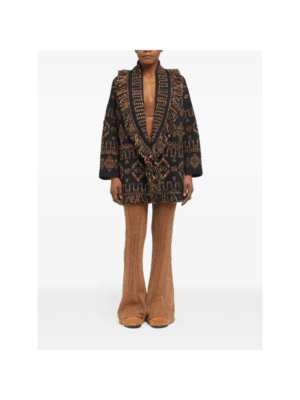 Alanui Black Brown Cardigans