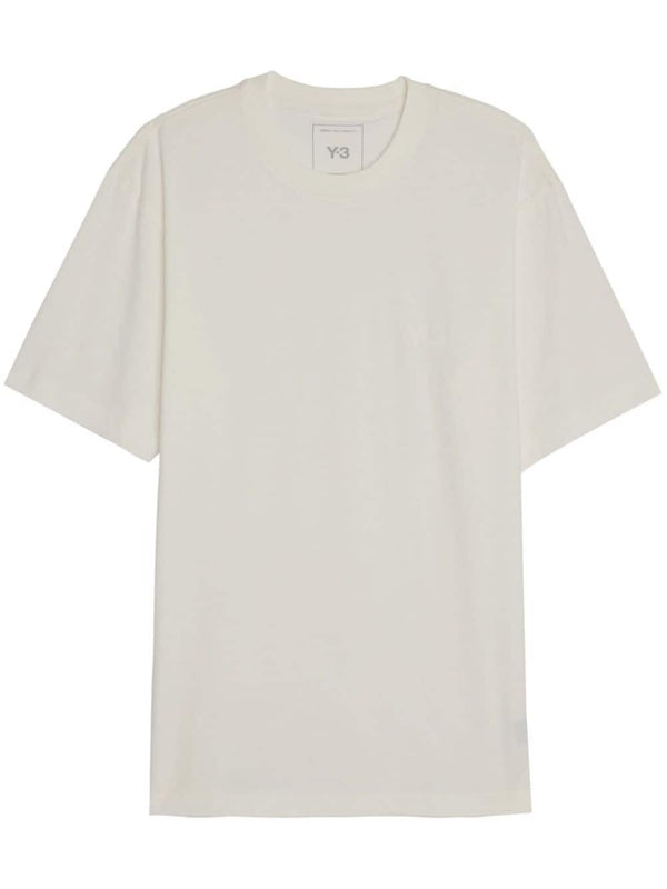 Y3 White Short Sleeve T-Shirt