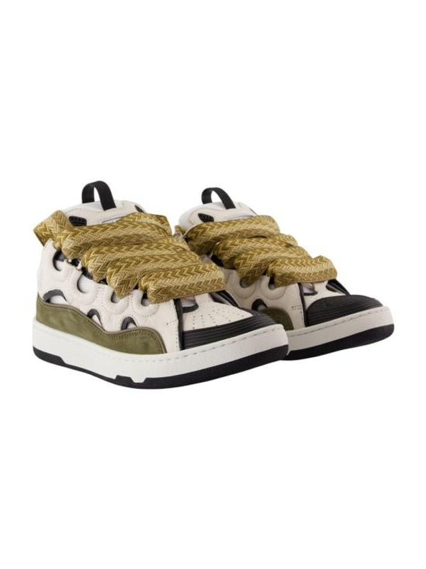 Lanvin Green Low Top Sneakers