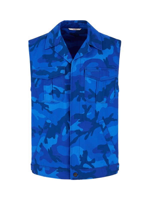 Camouflage Pattern Double
  Pocket Vest