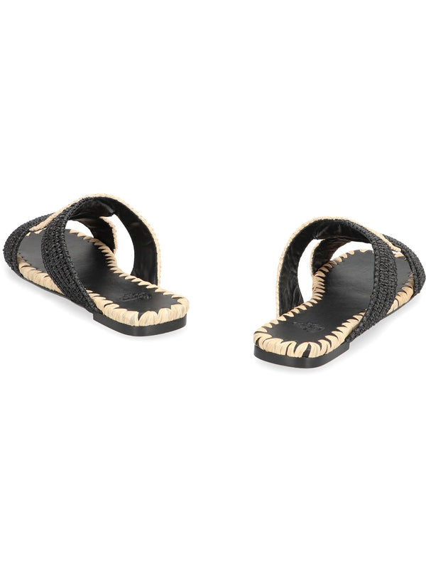 Castañer Black Sandals