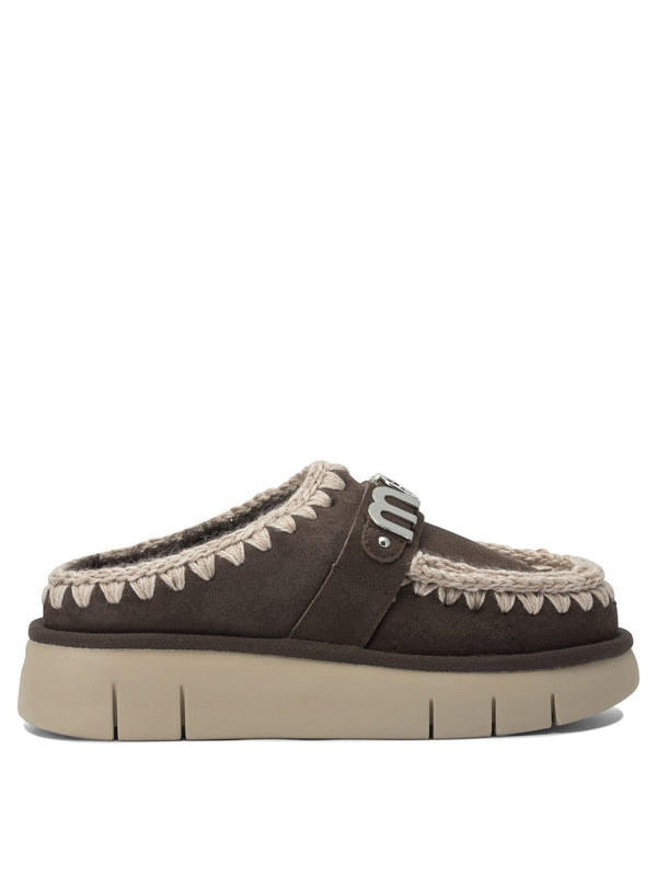 "Bounce Clog Metal Logo" slippers Bloafer