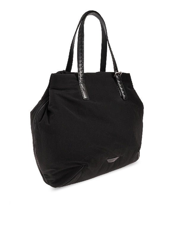 Crossroad
  Intrecciato Handle Nylon Tote Bag