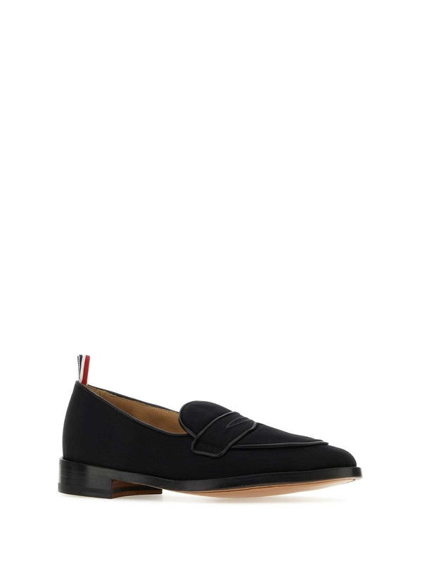 Viscose Varsity Penny Loafers