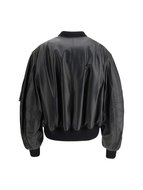 Anja Calfskin Bomber
  Jacket