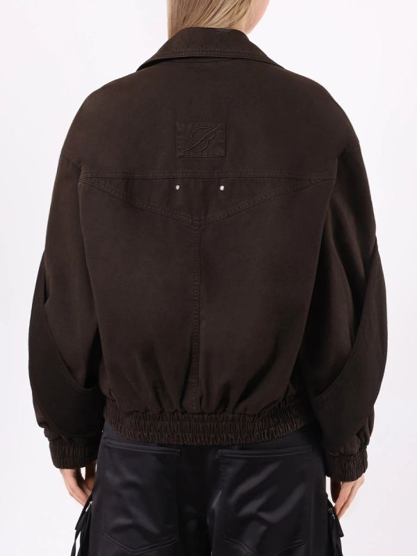 Back Logo Multi-pocket Cotton Jacket