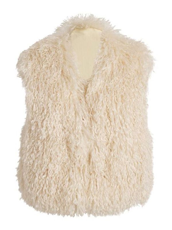 Xylia Faux Fur Reversible Vest