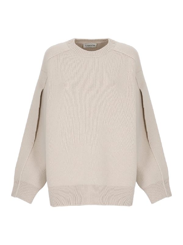 Wool Cashmere Crewneck Knit