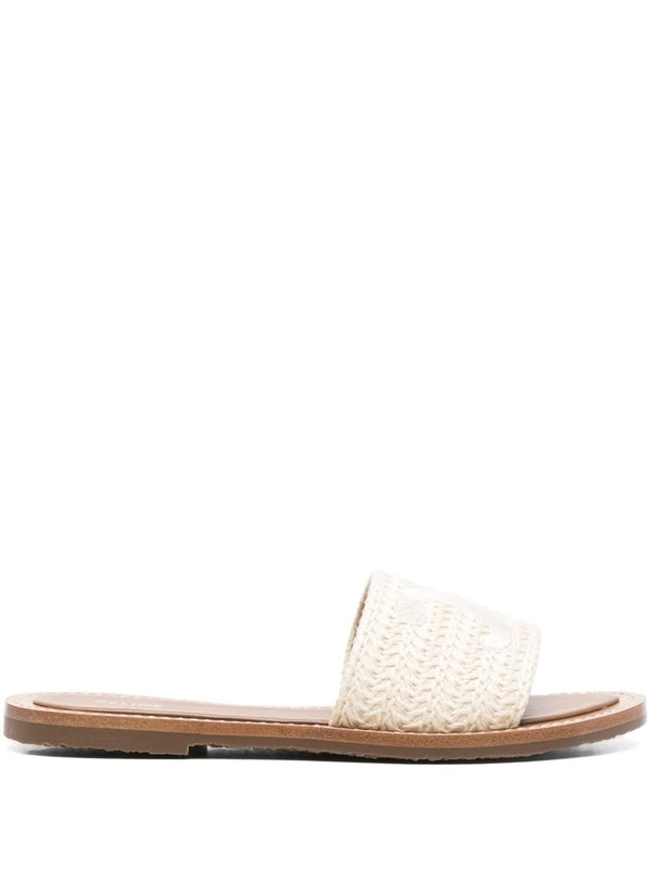 Celine Beige Slides