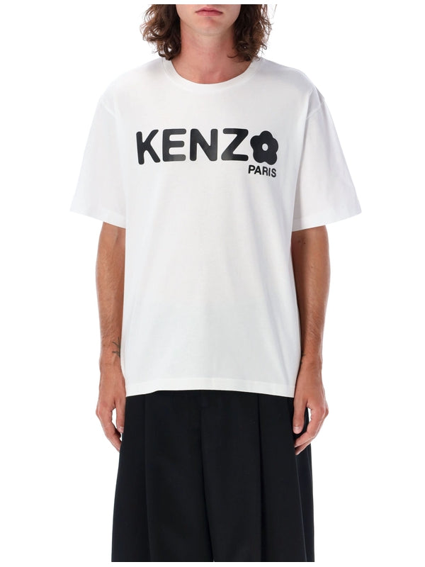 KENZO - Bokeh 2.0 Cotton Short Sleeve T-Shirt - Jente