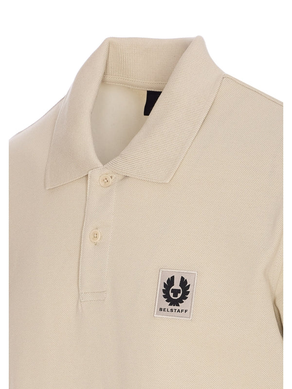 Chest Logo Cotton Polo Shirt