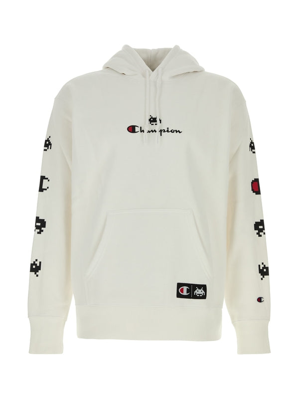 Champion White Hoodies