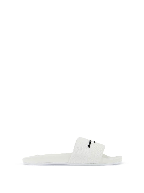 Logo Band Slide Sandal - Jente