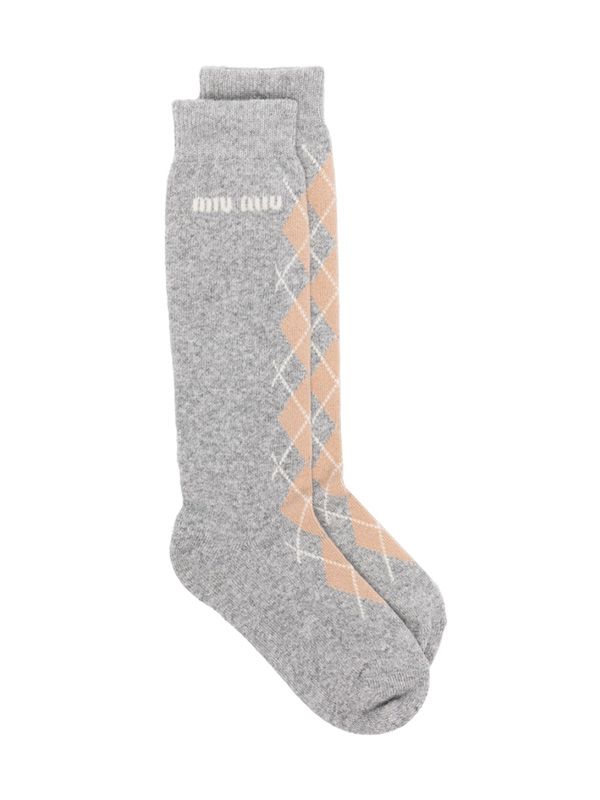 Logo Wool Blend Socks