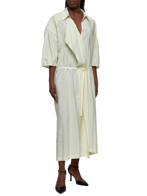 Asymmetric Shirt Dress