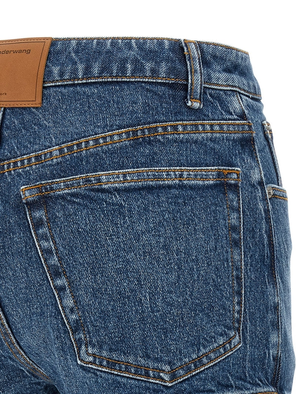 Back Logo
  Patch Denim Mini Skirt