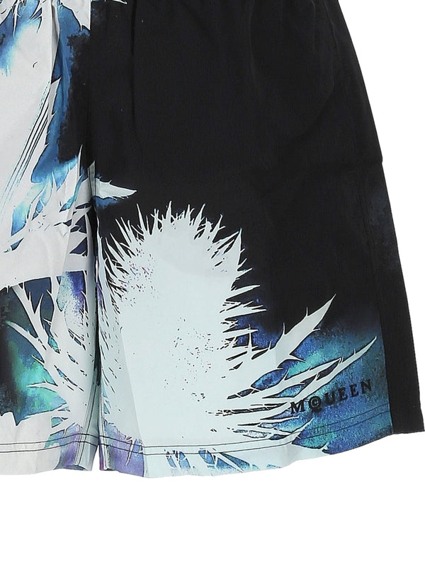 Alecander Mcqueen Multicolor Swim Pants