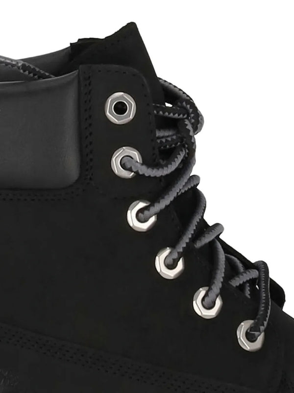 Timberland Black Lace-Up Boots