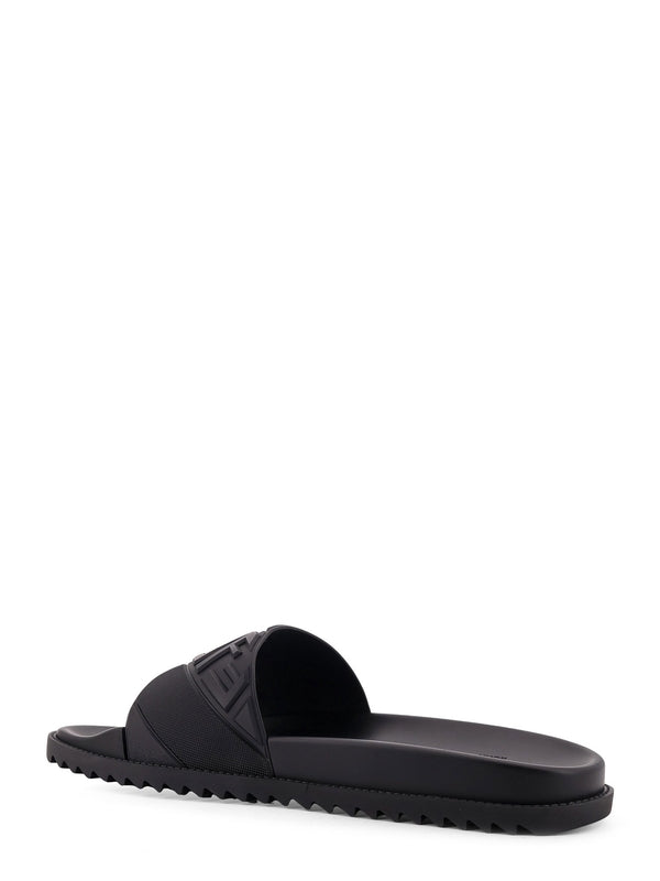 Fendi Black Slides
