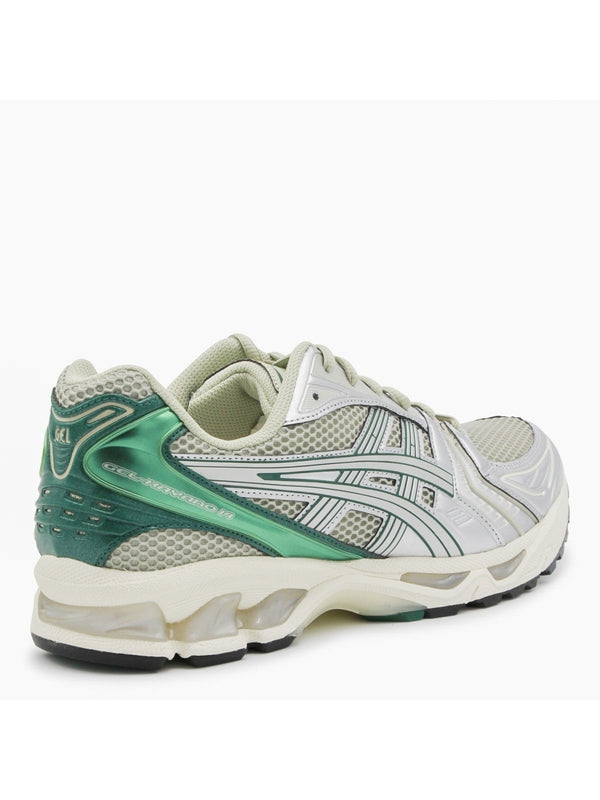 Asics White Metallic Low Top Sneakers