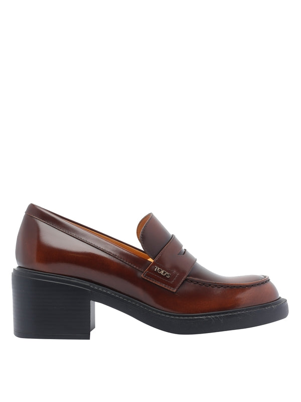 Tod'S Burgundy Pumps Heels