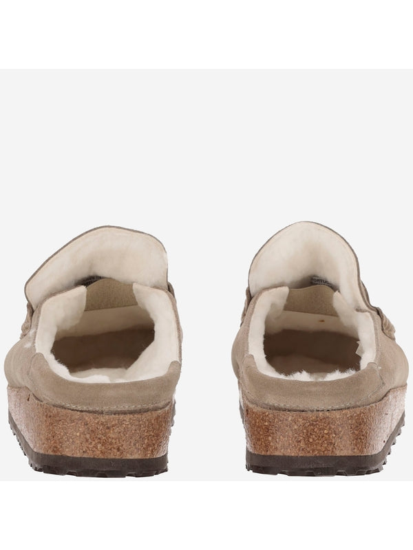 Naples Shearling Suede Loafers