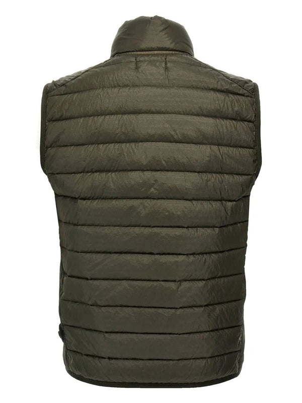 Wappen Patch High Neck Padded Vest