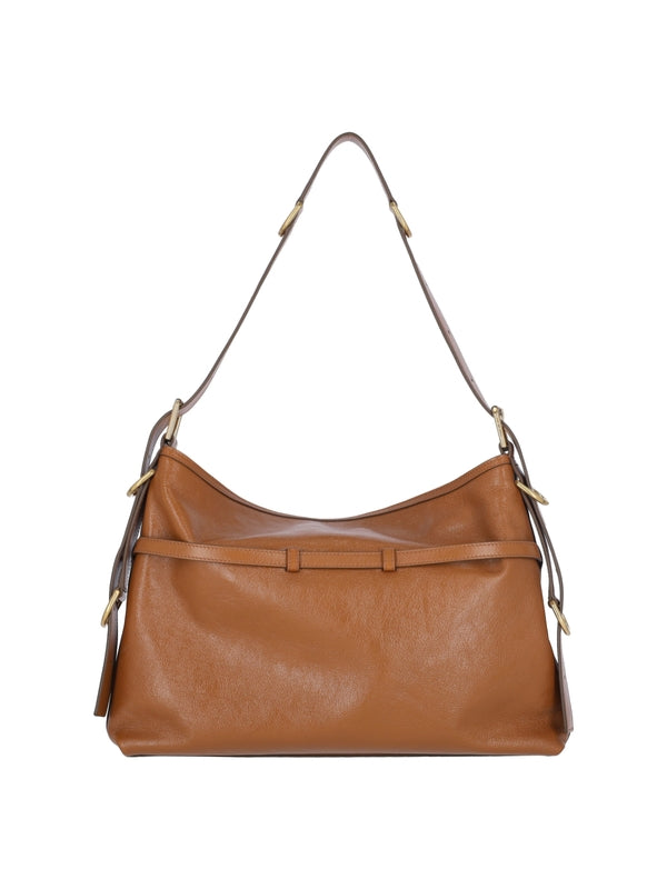 Voyou Leather Medium Shoulder Bag - Jente