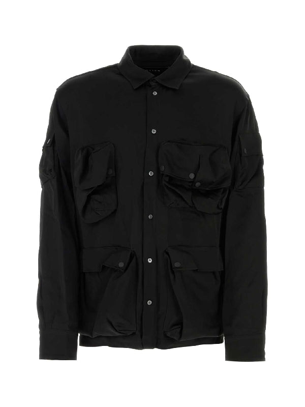 Multi Pocket Shirt Jacket