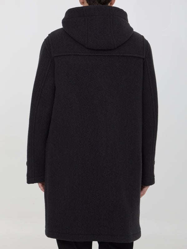 Wool hooded coat - jentestore_global