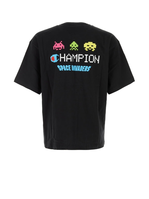 Champion Black Half Sleeve