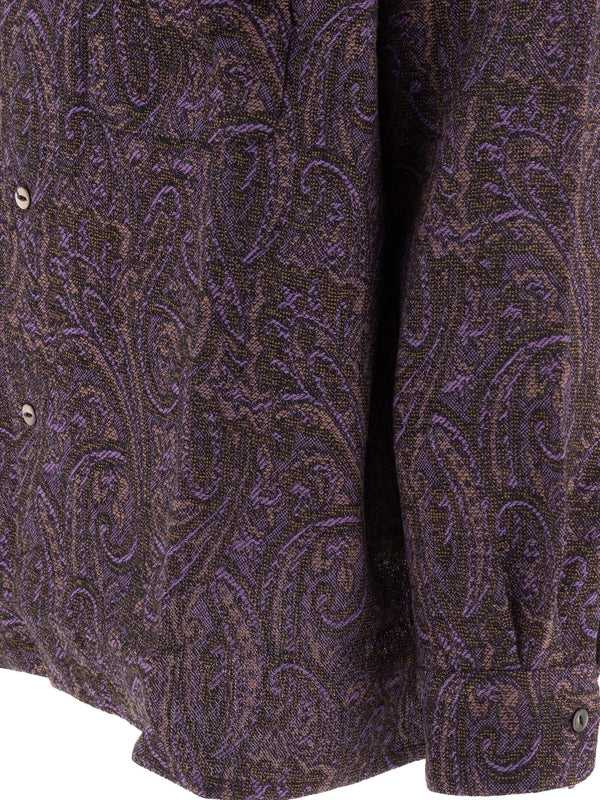 Paisley Wool Shirt