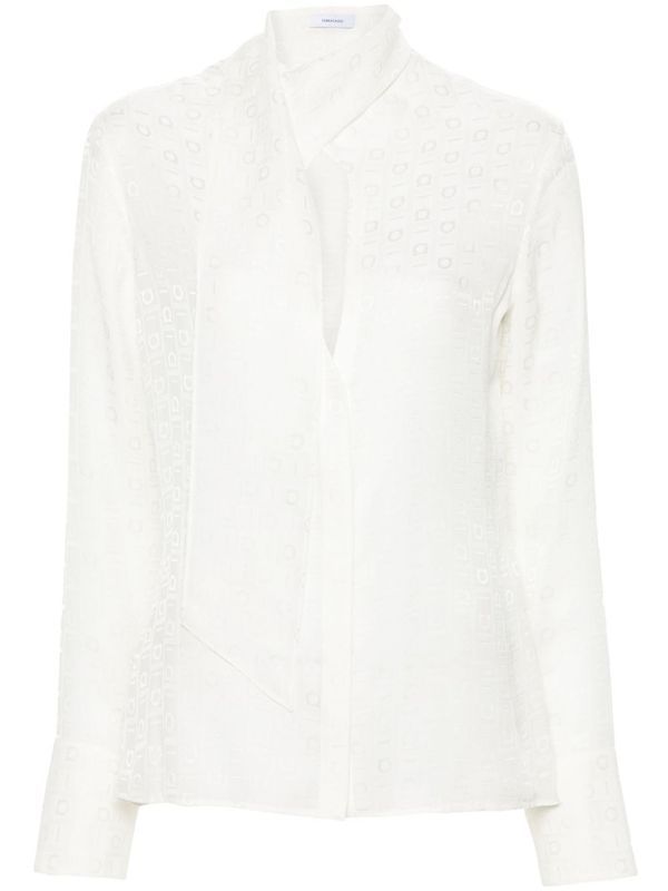 Allover
  Gancini Cutout Blouse