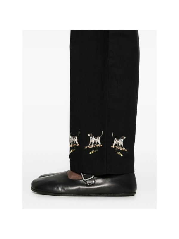 Bode Black Trousers