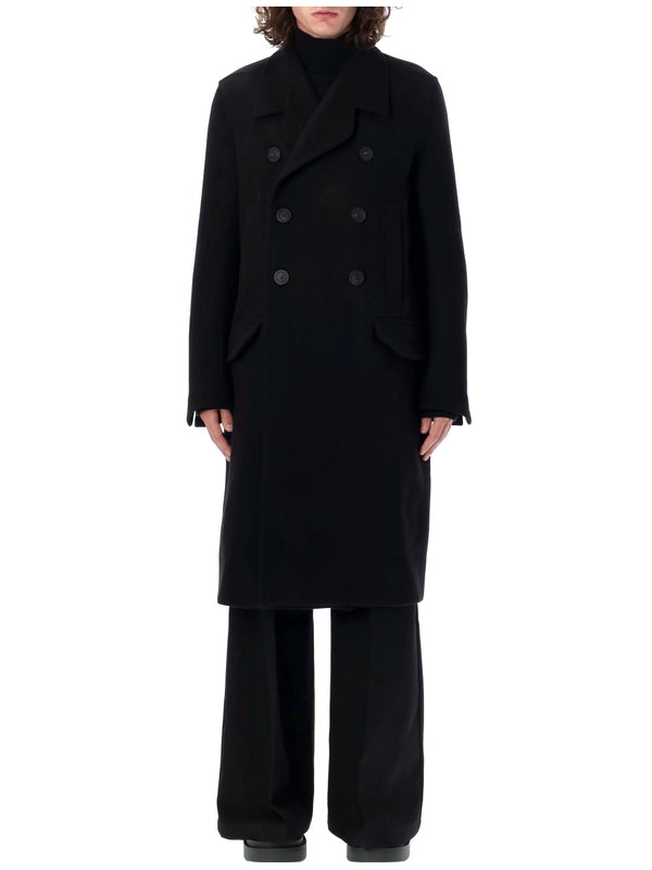 Rick Owens - Officer Wool Double Coat - Jente