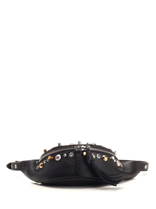 Nellcote Stud Leather Belt Bag