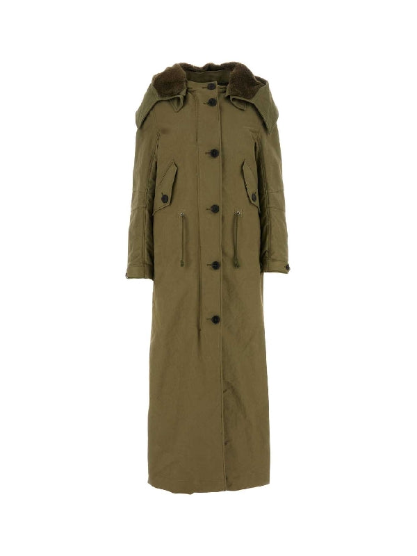 Hoodie Parka Maxi Coat