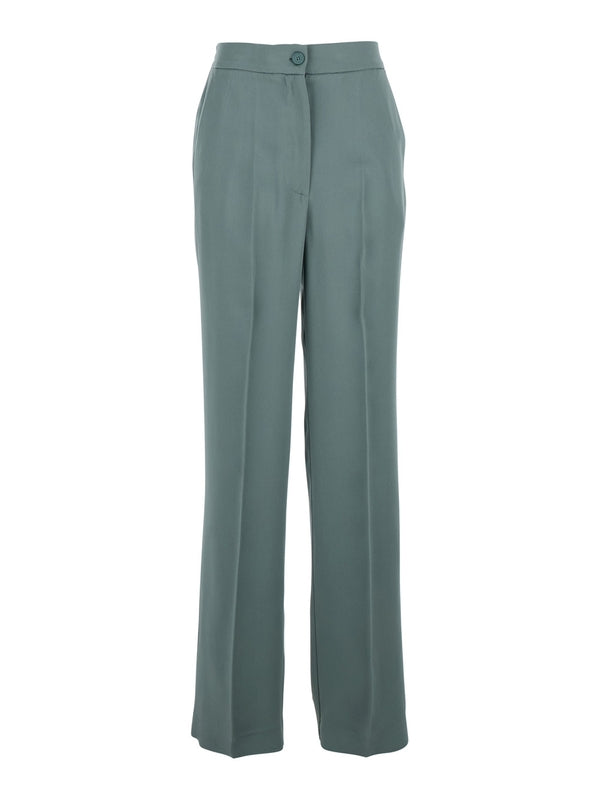 Semicouture Blue Trousers