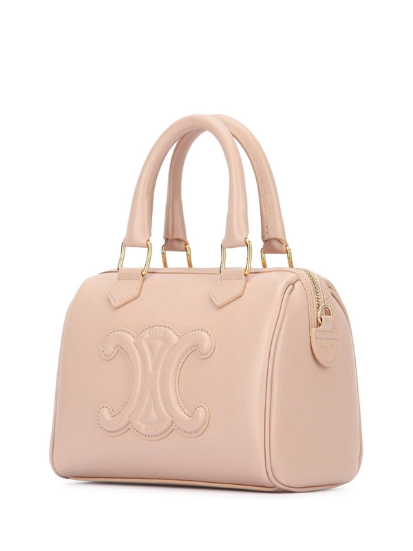 Triomphe Leather Small Tote Bag