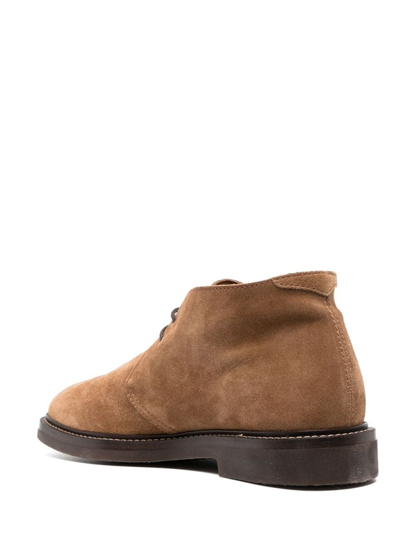 スエードデザートブーツ