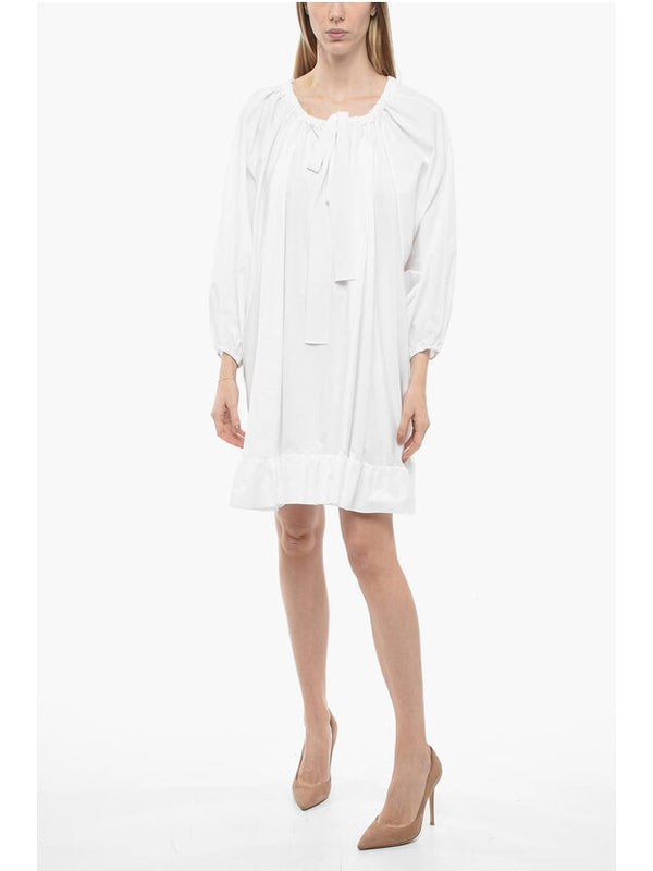 Patou White Mini Dress