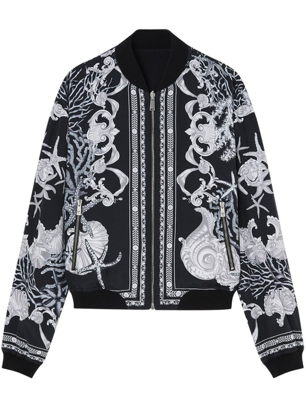 VERSACE - Barocco Sea Reversible Bomber - Jente
