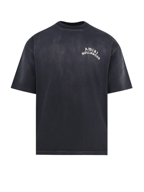 Amiri Black Half Sleeve