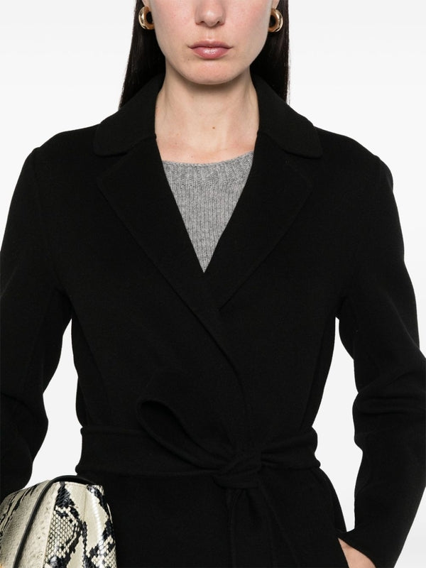 Tie Strap
  Double Wool Coat