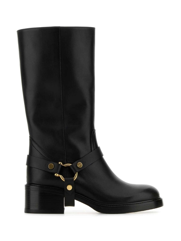 Dakota Harness Leather Boots