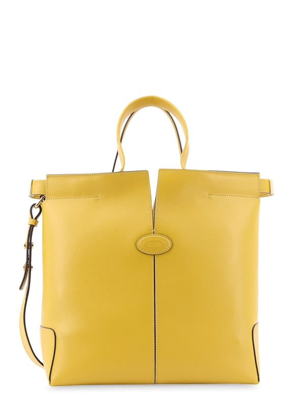 Tod'S Yellow Tote Bags