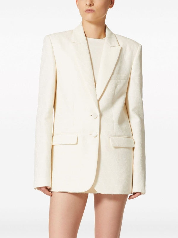 Wool Silk
  Single Jacket